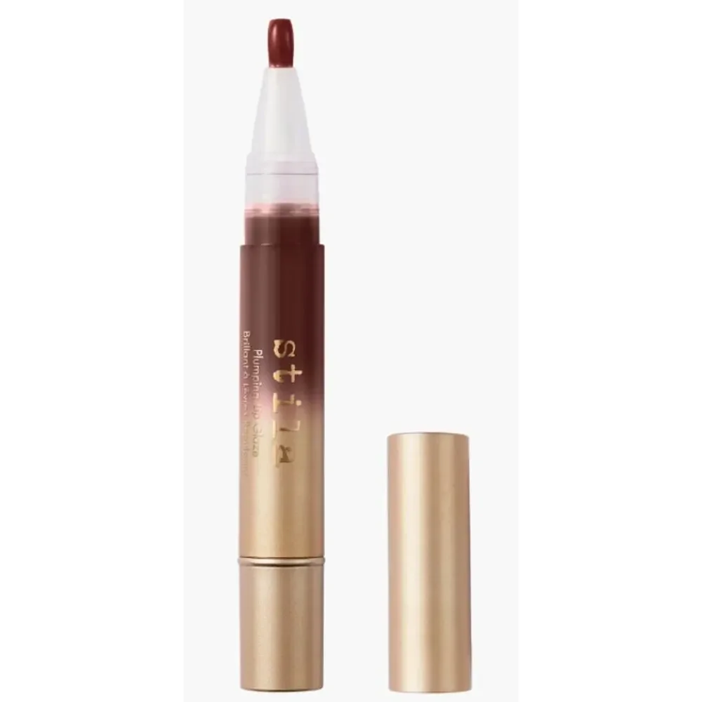 Stila Plumping Lip Glaze – Hazelnut – Full Size – NIB